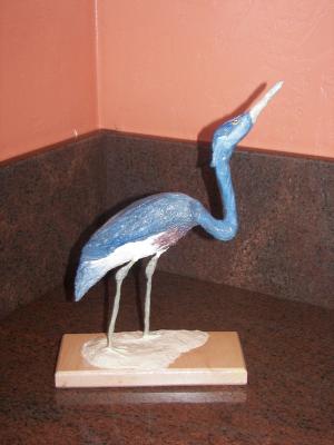 "Blue Heron" by Nancy Hagerman