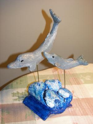 "Dolphins" by Nancy Hagerman