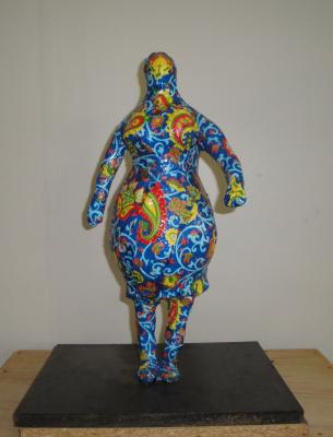 "Homenaje a NIKI DE SAINT-PHALLE" by Eugenio and Nidia Klein