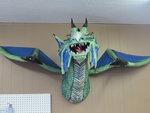 paper mache wyvern by Matt  Anubis