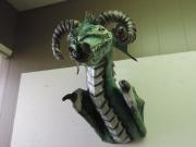 paper mache sea dragon by Matt  Anubis
