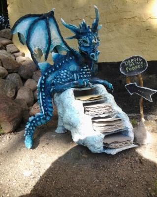 "Paper Mache Dragon" by Marianne Rununkel
