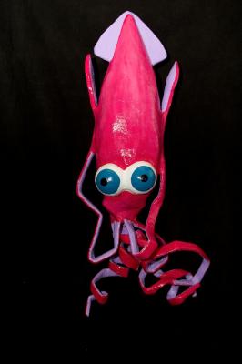 "Sally the squid" by Vic Barbeler