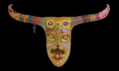 "Paper Mache Mask" by Diego Marcial Rios