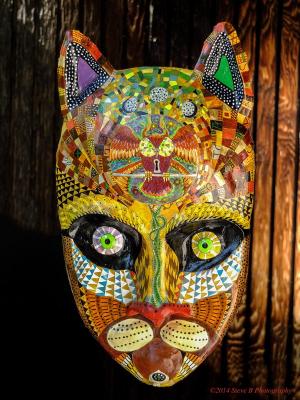 "Paper Mache Mask" by Diego Marcial Rios