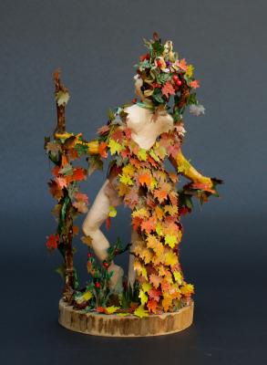 "Autumn Wood Nymph" by Debbie Court