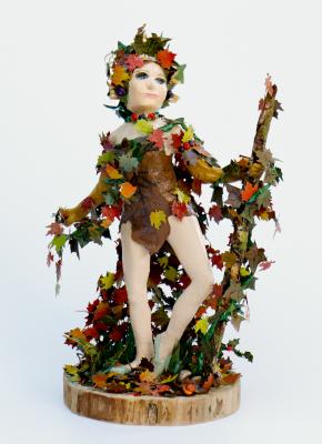 "Autumn Wood Nymph" by Debbie Court