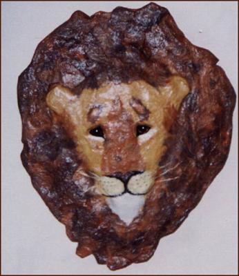 "Dandy Lion....wall plaque" by Pat Little