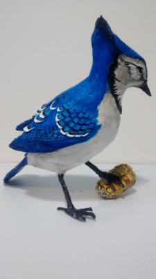 "Blue jay" by Marilyn Kalbhenn