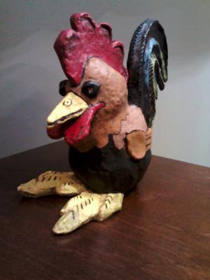 "Rooster" by Marilyn Kalbhenn