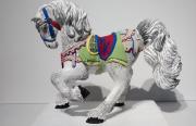Carousel horse by Marilyn Kalbhenn