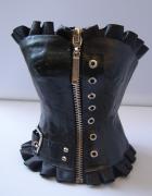 Black corset by Sara Hall