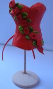 Red roses corset by Sara Hall