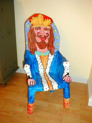 "King's Chair- Front" by Ayelet Ben-Zvi