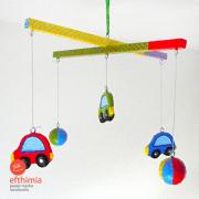 Kids car mobile by Efthimia Kotsanelou