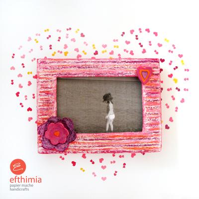 "Girl's pink picture frame" by Efthimia Kotsanelou