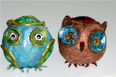 "Small owls" by Sarolta Kurucz