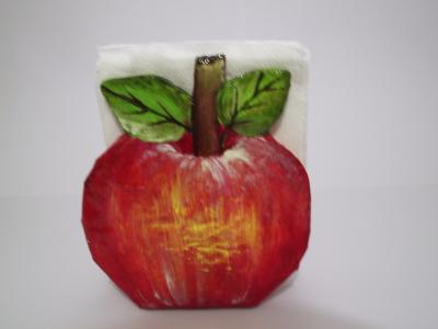 "Apple napkin hold" by Luciene Santos