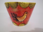 Bird vase by Luciene Santos