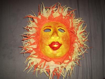 "Sun mask" by Luciene Santos