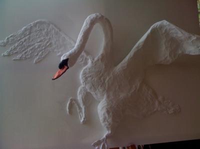 "Swan Landing" by Jo Muncaster