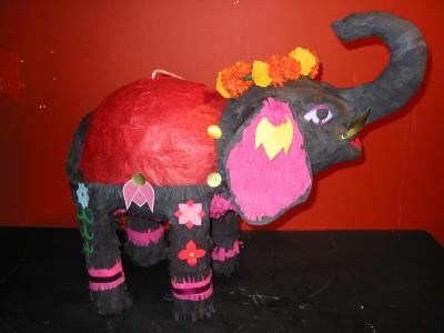 "Elephant Piñata" by Raul Aguilar