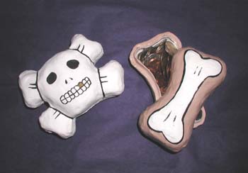"Skull and bone boxes" by Raul Aguilar