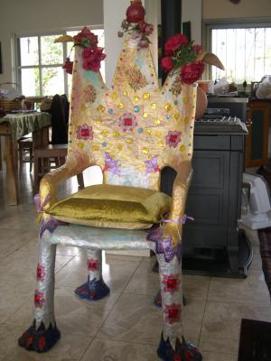 "Coronation chair" by Tiva Noff
