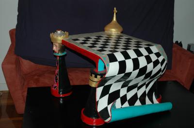 "chess table" by Frida  Abramsky