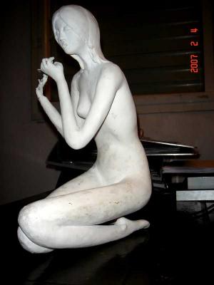 "flutist" by Frida  Abramsky