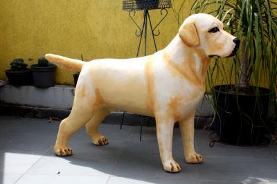 "Labrador, Natural Size" by André Parisi