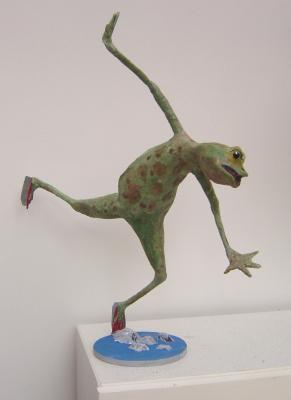 "Skating frog" by David Osborne